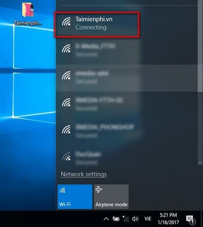 Picture 7 of Connect your computer to the hidden Wi-Fi network on your computer or laptop.