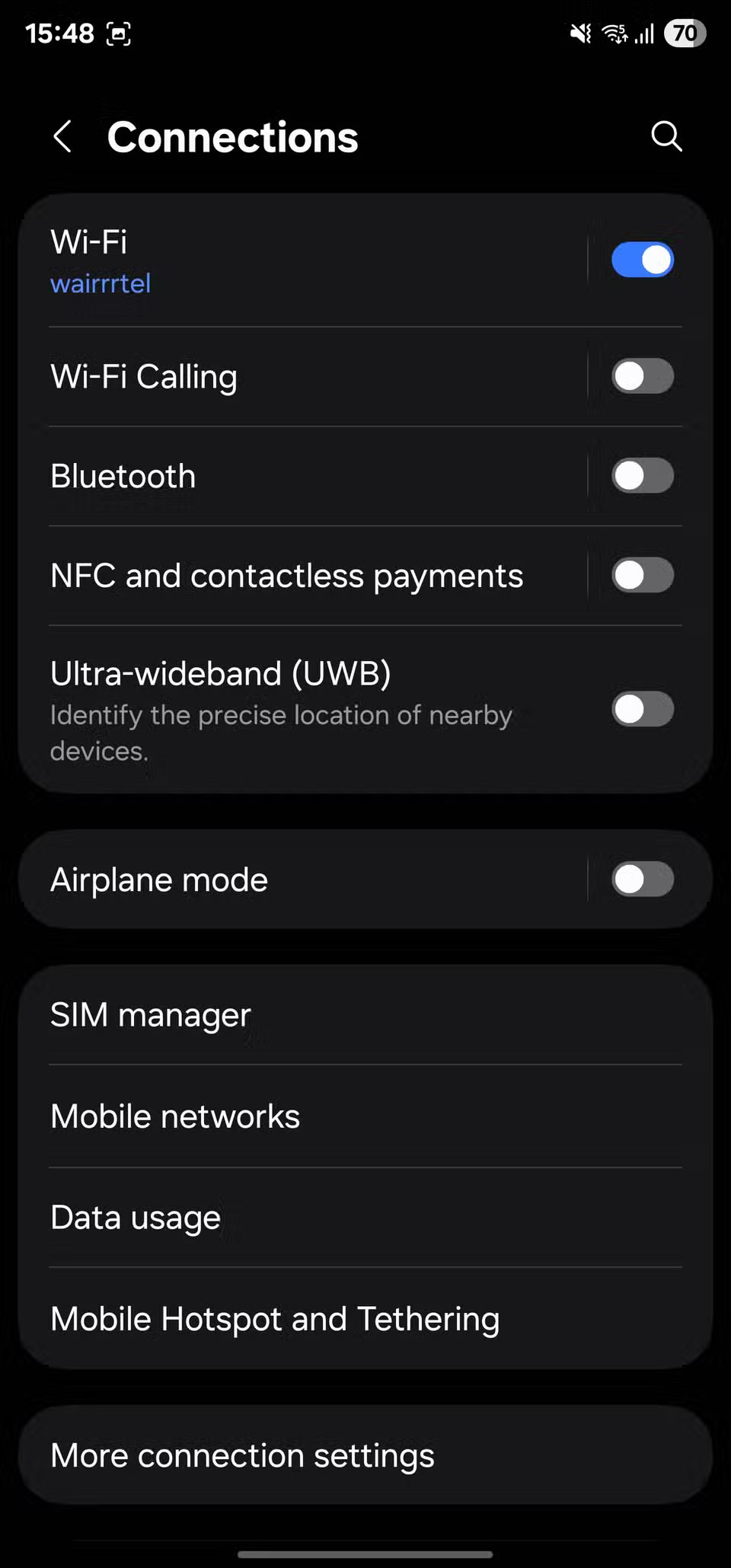 Connectivity labs secret menu makes Samsung phone's Wi-Fi connection much more reliable Picture 1