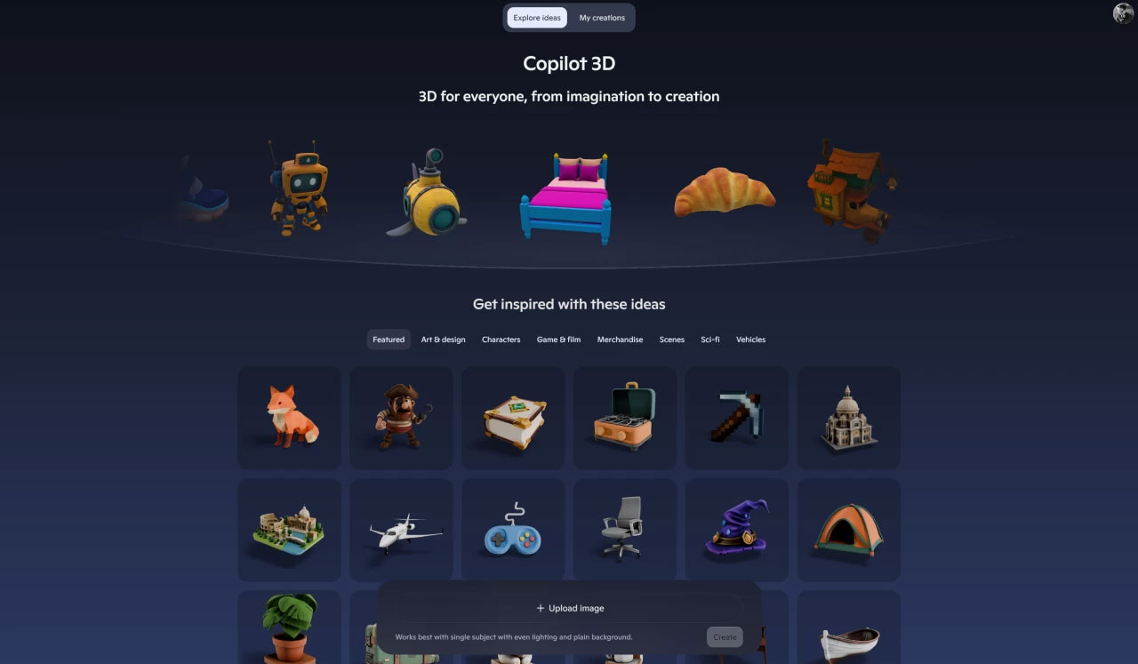 Turn 2D photos into 3D objects with Copilot's new feature Picture 1