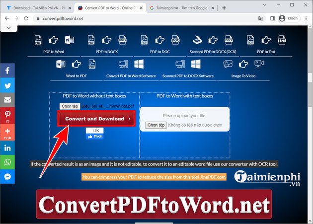 Picture 18 of Convert PDF images to Word text without font errors.