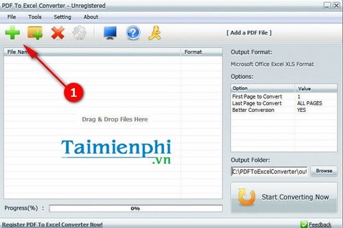 Picture 17 of Convert PDF to Excel, change PDF file to XLS for free without font errors.