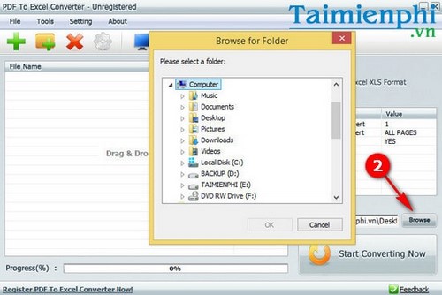 Picture 18 of Convert PDF to Excel, change PDF file to XLS for free without font errors.