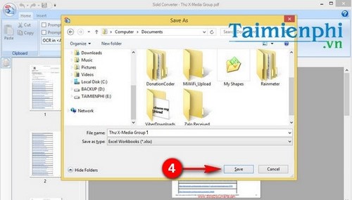 Picture 23 of Convert PDF to Excel, change PDF file to XLS for free without font errors.