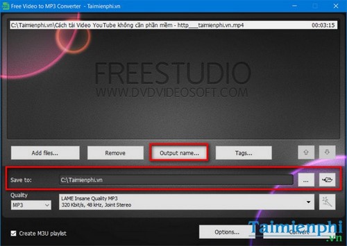 Picture 6 of Convert video to MP3 or WAV audio using Free Video to MP3 Converter