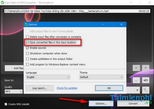Picture 7 of Convert video to MP3 or WAV audio using Free Video to MP3 Converter