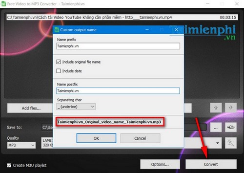 Picture 9 of Convert video to MP3 or WAV audio using Free Video to MP3 Converter