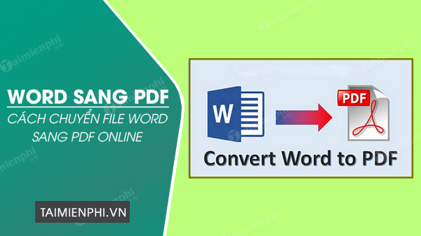 Picture 1 of Convert Word to PDF online on your computer.