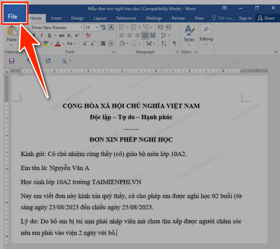 Picture 9 of Convert Word to PDF online on your computer.