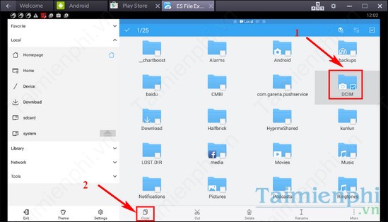 Copy data from BlueStacks to computer or laptop Picture 4