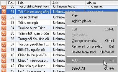 Picture 3 of Copy music to your iPhone using CopyTrans Manager without iTunes.