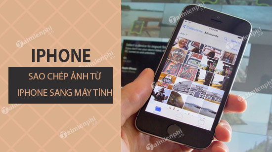 Picture 1 of Copy photos from iPhone, iPad to computer without iTunes or iTools.