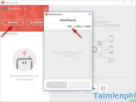 Picture 2 of Copy photos, music, and movies to your iPhone using Send Anywhere without iTunes or iTools.