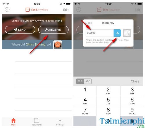 Picture 5 of Copy photos, music, and movies to your iPhone using Send Anywhere without iTunes or iTools.