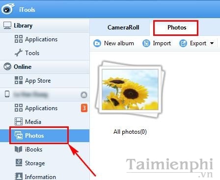 Picture 3 of Copy photos, music, and videos from your computer to your iPhone using iTools.