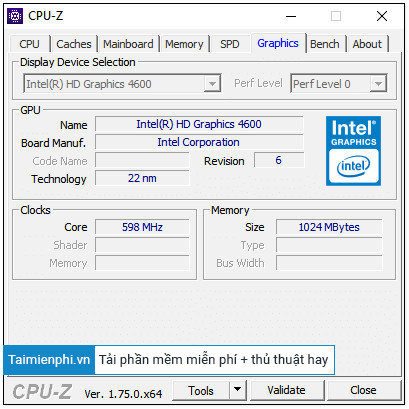 Picture 7 of CPU-Z keyboard shortcut on a computer
