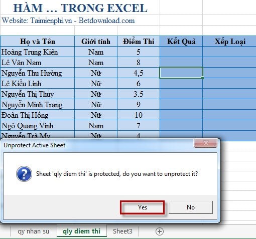 Crack Excel password, remove Sheet password in Excel file Picture 6