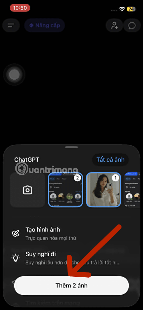 Picture 2 of Create a piercing image on your Facebook profile using AI.