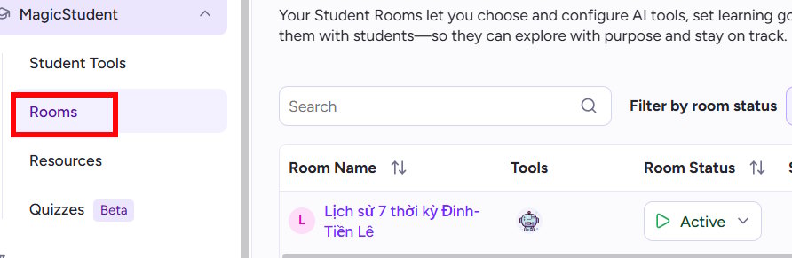 Create a Q&A review chatbot for students using Magic School. Picture 10