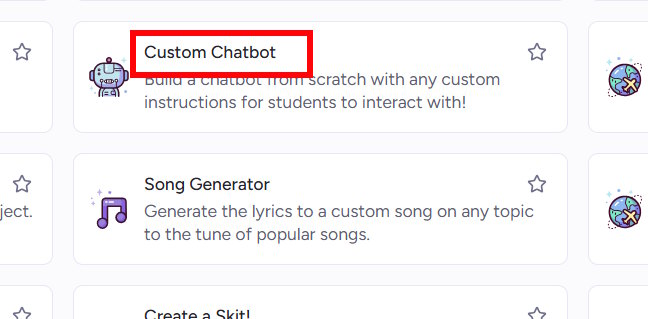 Create a Q&A review chatbot for students using Magic School. Picture 2