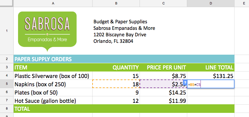 Create a simple recipe Picture 14