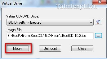 Picture 6 of Create a virtual drive using UltraISO on your computer.