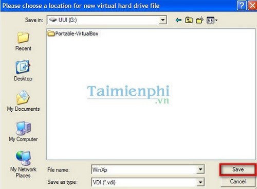 Picture 12 of Create a virtual machine on a USB drive with VirtualBox.