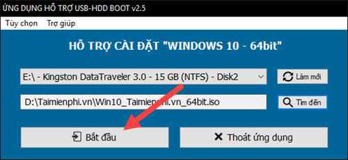 Picture 11 of Create a Windows 10, 8.1, or 7 installation media on a single USB drive.