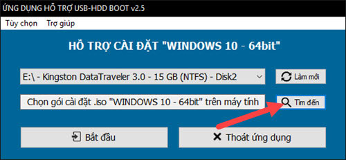 Picture 9 of Create a Windows 10, 8.1, or 7 installation media on a single USB drive.