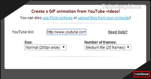 Picture 6 of Create animated images online using Gickr.