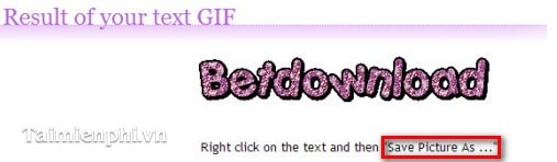 Picture 4 of Create animated images using Bloggif