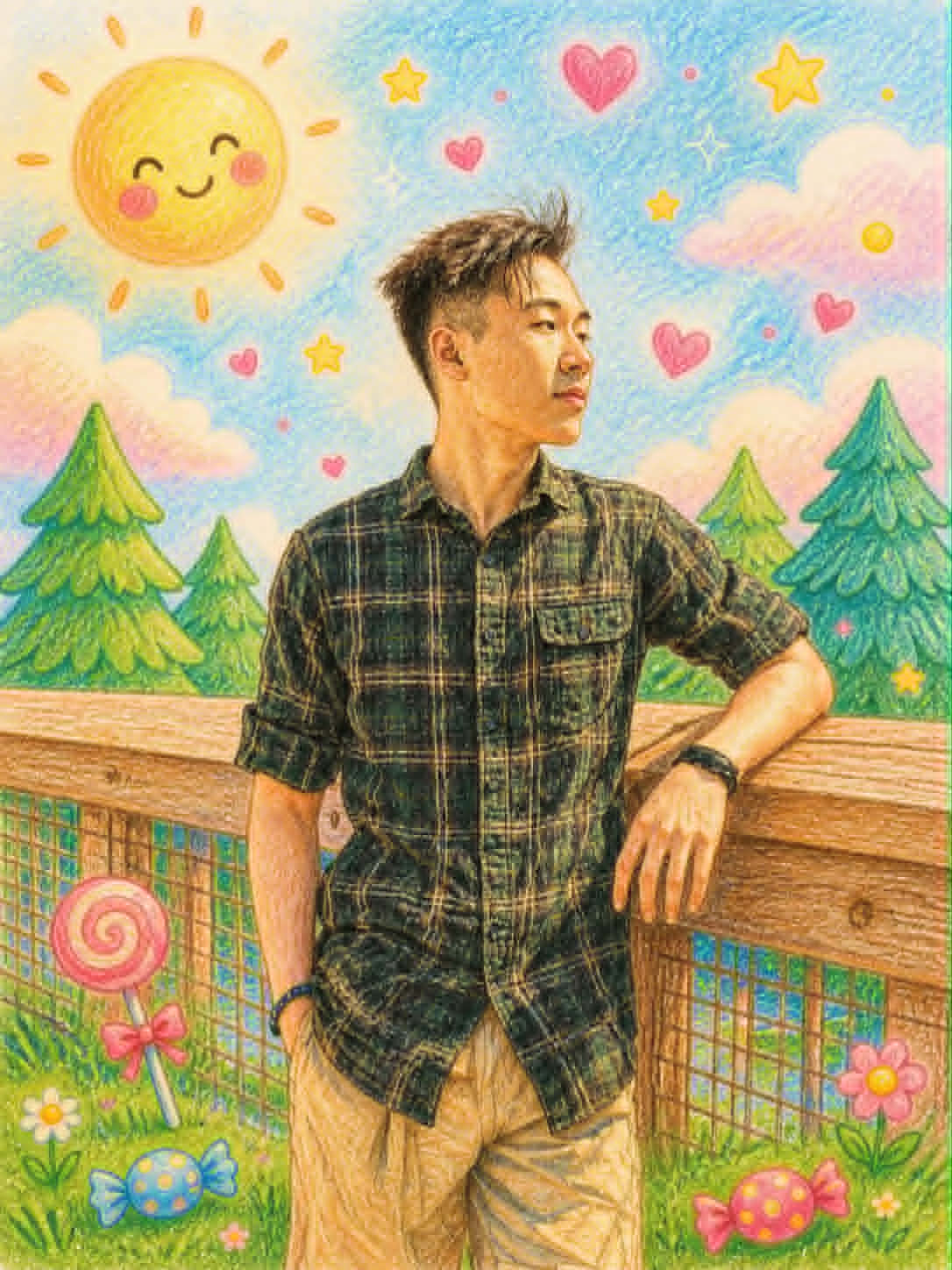 Picture 7 of Create cute drawings from photos using AI.