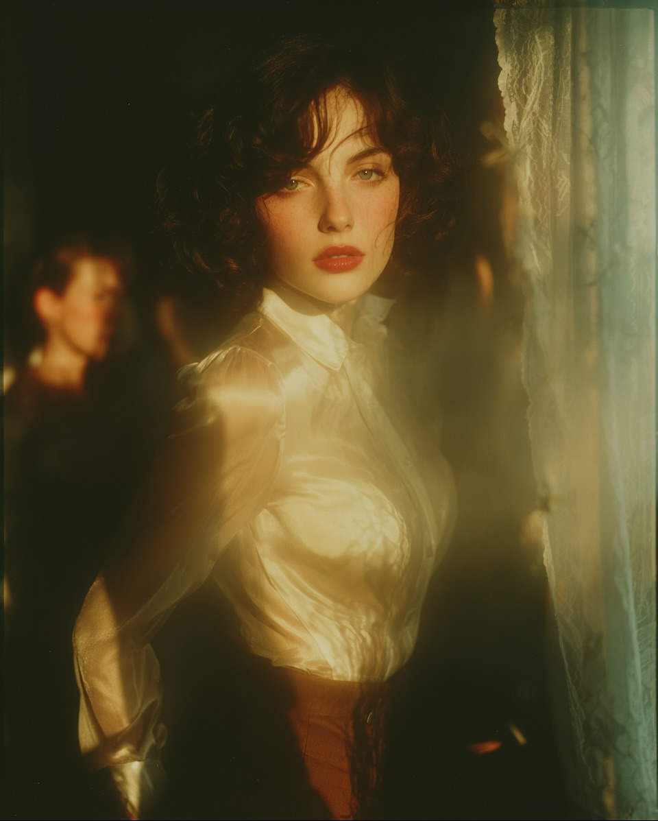 Create cinematic portraits inspired by Dior in Midjourney. Picture 5