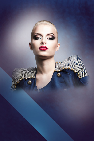 Create fashionable photo collages with Photoshop CS6. Picture 14
