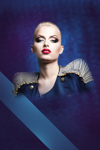 Create fashionable photo collages with Photoshop CS6. Picture 15
