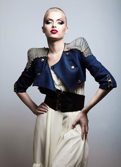 Create fashionable photo collages with Photoshop CS6. Picture 2