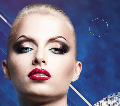 Create fashionable photo collages with Photoshop CS6. Picture 31