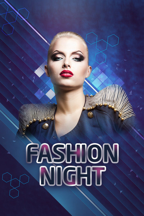 Create fashionable photo collages with Photoshop CS6. Picture 58