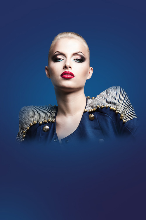 Create fashionable photo collages with Photoshop CS6. Picture 6