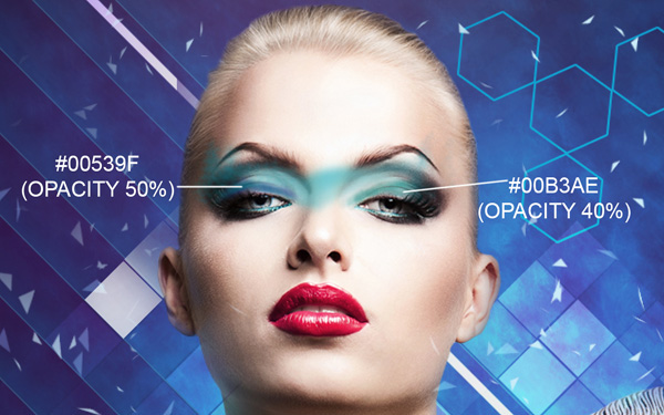 Create fashionable photo collages with Photoshop CS6. Picture 63