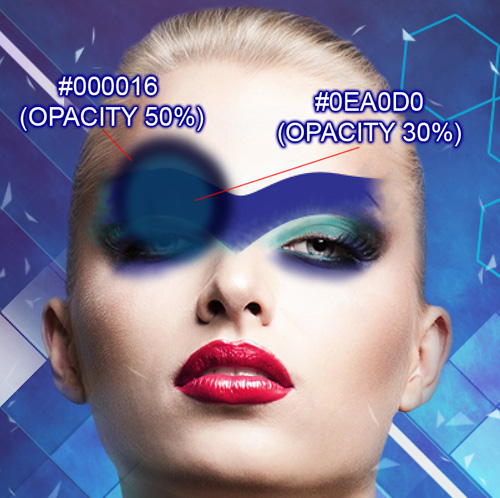 Create fashionable photo collages with Photoshop CS6. Picture 67
