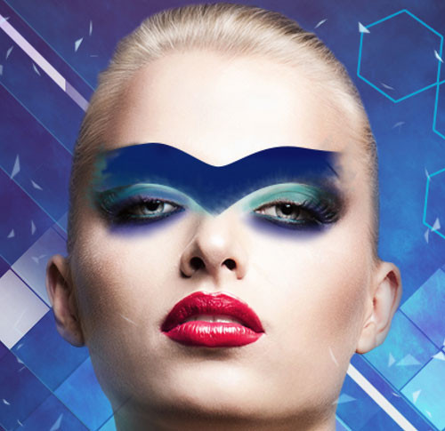 Create fashionable photo collages with Photoshop CS6. Picture 69