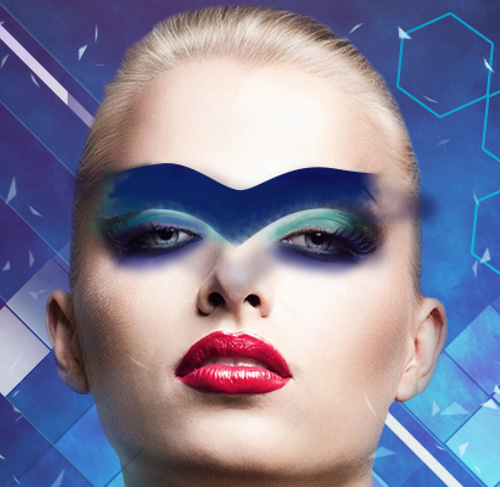 Create fashionable photo collages with Photoshop CS6. Picture 70