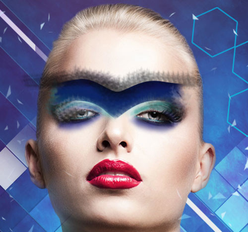 Create fashionable photo collages with Photoshop CS6. Picture 71