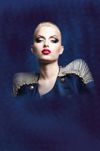Create fashionable photo collages with Photoshop CS6. Picture 8