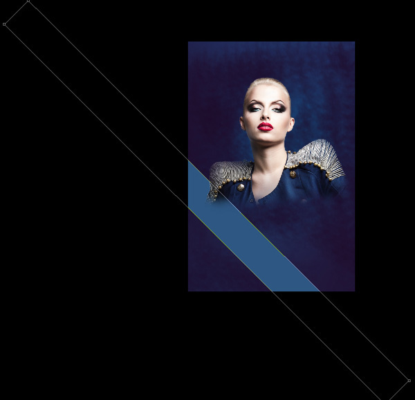 Create fashionable photo collages with Photoshop CS6. Picture 9