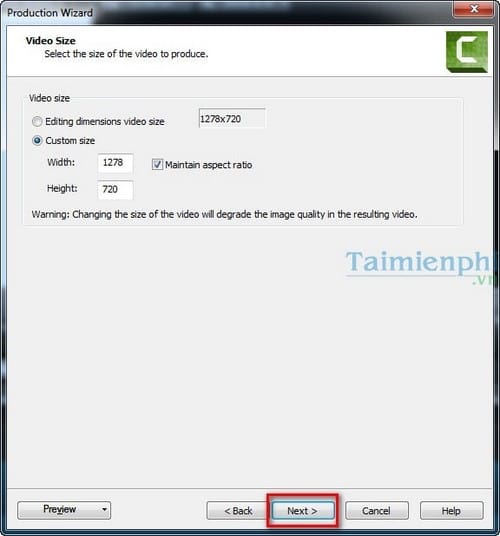 Picture 7 of Create GIF animations from videos using Camtasia Studio