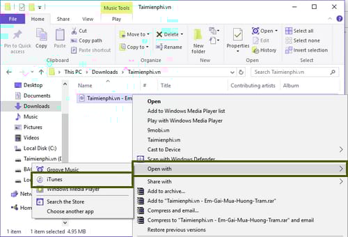 Picture 2 of Create iPhone ringtones, message tones, and call tones using iTunes.