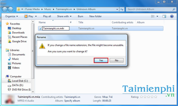 Picture 24 of Create iPhone ringtones, message tones, and call tones using iTunes.