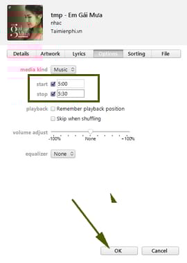 Picture 4 of Create iPhone ringtones, message tones, and call tones using iTunes.