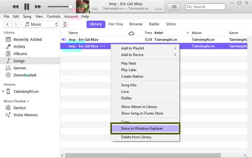 Picture 6 of Create iPhone ringtones, message tones, and call tones using iTunes.